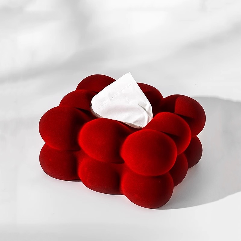 Flocked Tissue Box Geometrical - Agar Tissue Culture recension och pris