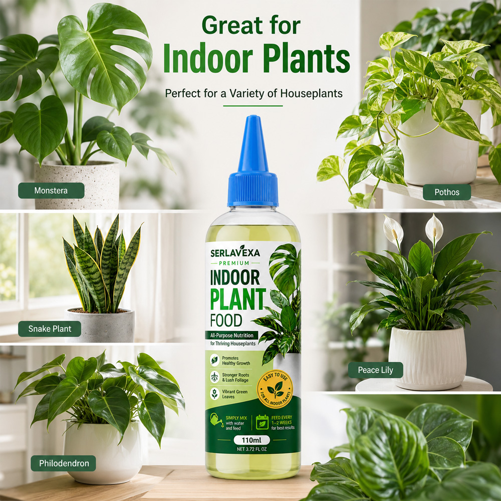 SERLAVEXA Indoor Plant Food 11 - Root Stimulator Liquid recension och pris
