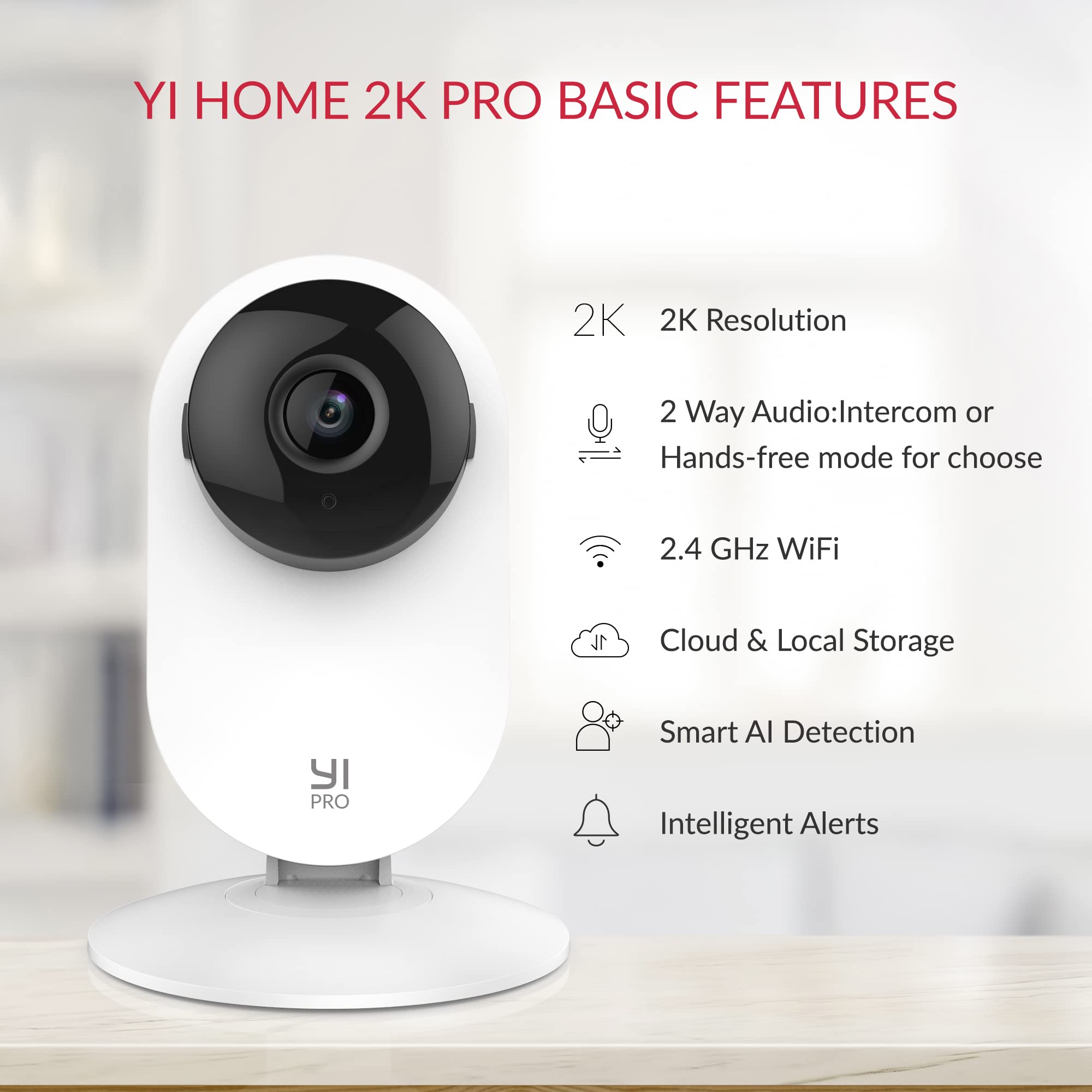 YI 2K 3MP Cameras 2/4Pack Home - Eufy Camera E220 recension och pris
