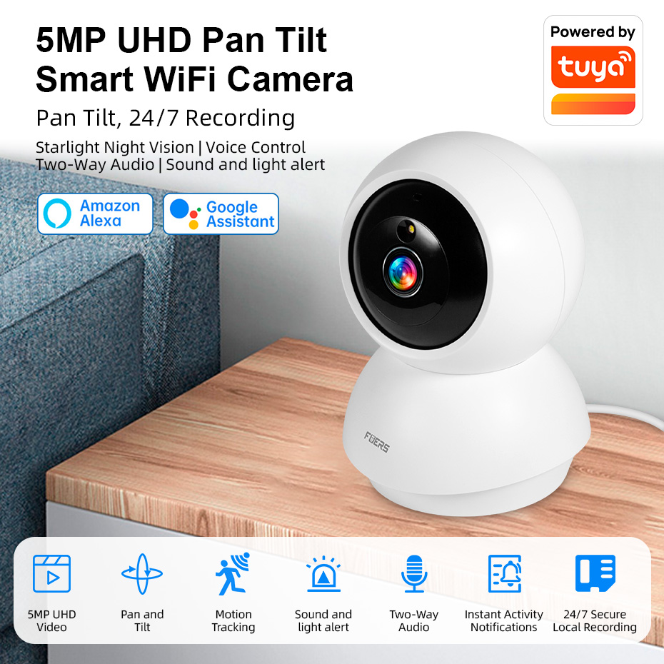 Fuers 5MP WiFi Camera Works Wi - Eufy Camera E220 recension och pris